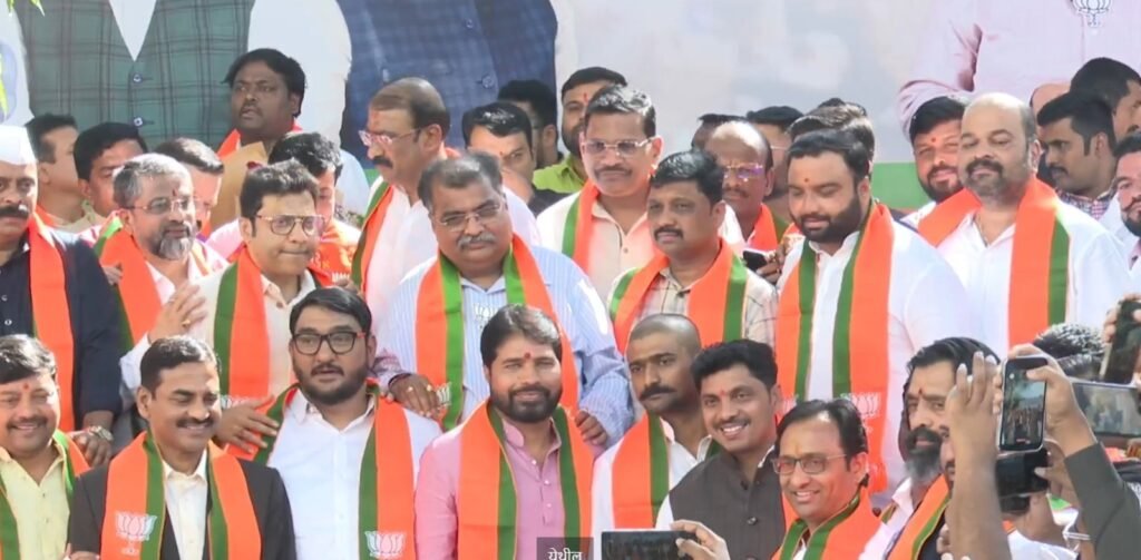 निवडणुकीपूर्वीच भाजप आघाडीवर; शंकर जगतापांचा राजकीय गेमचेंजर.पिंपरी-चिंचवड भाजपामध्ये मातब्बर नेत्यांचा जम्बो प्रवेश; विरोधकांमध्ये खळबळ.