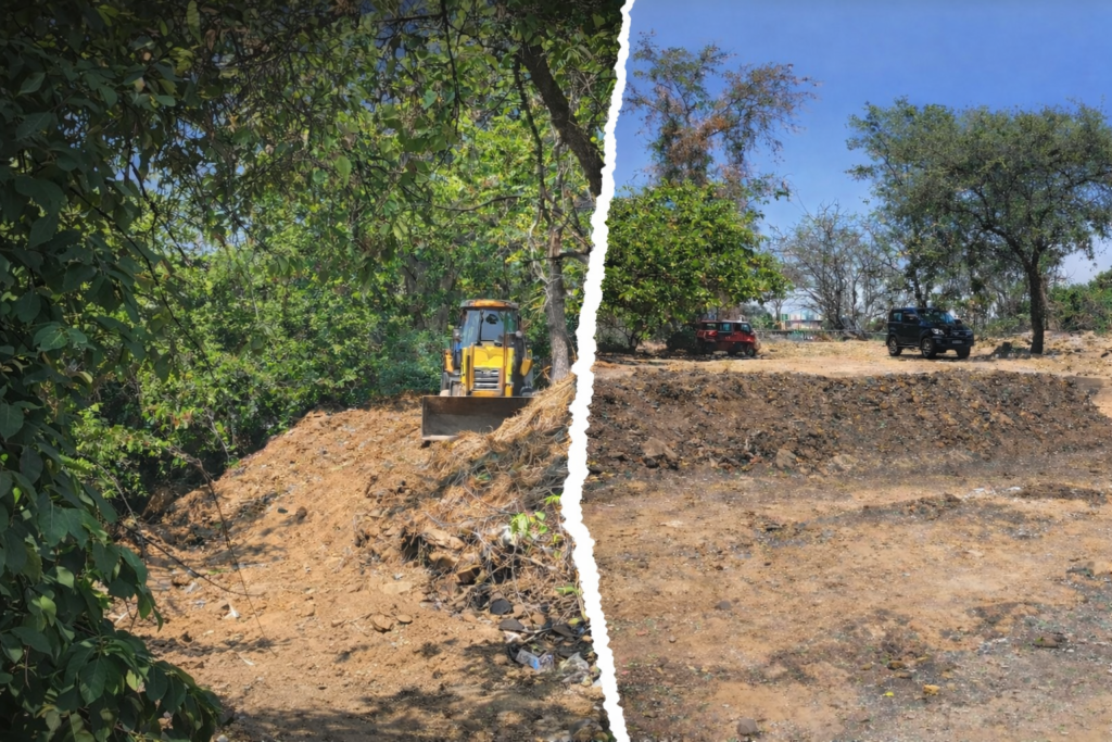 पवना नदीचे पात्र की खेळाचे मैदान? चिंचवडमध्ये नदीपात्रात अतिक्रमण; मैदानाच्या नावाखाली पर्यावरण धोक्यात.